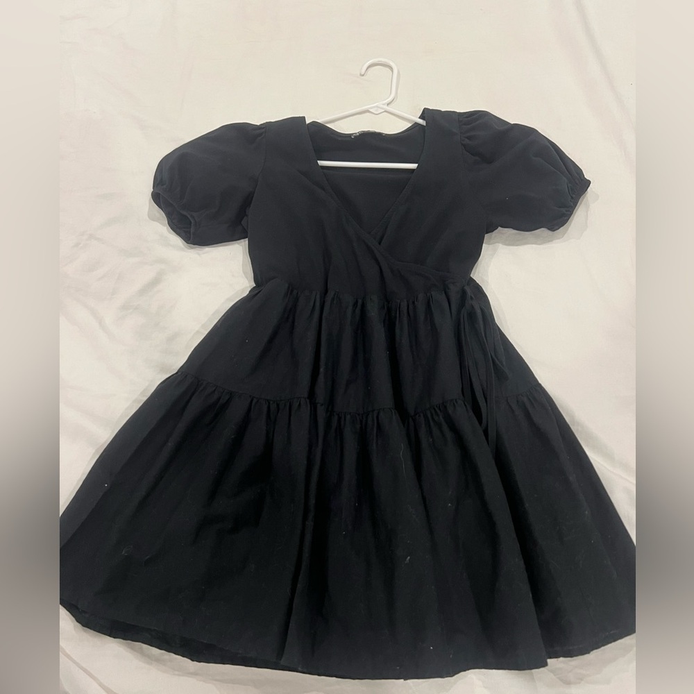 Women Zara black casual dress
